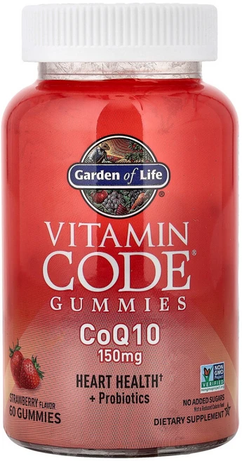 가든오브라이프 Vitamin Code 구미젤리 CoQ10 딸기 150mg 구미젤리 60개, 1개, 60정 - 쿠팡