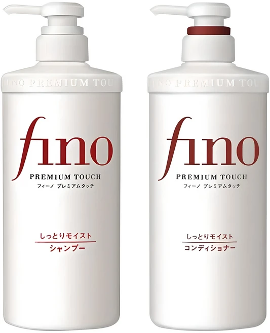 Fino 프리미엄 터치 샴푸 550ml + 컨디셔너 550ml, 1세트 - 쿠팡