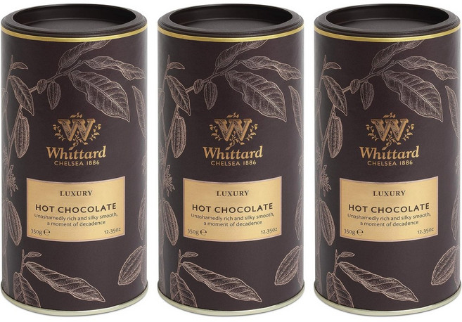 위타드오브첼시 럭셔리 핫초콜릿 350g X 3, 3개, 1개입