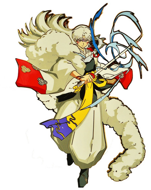 이누야샤 셋쇼마루 에나멜 뱃지 브로치 악세사리 장식 굿즈