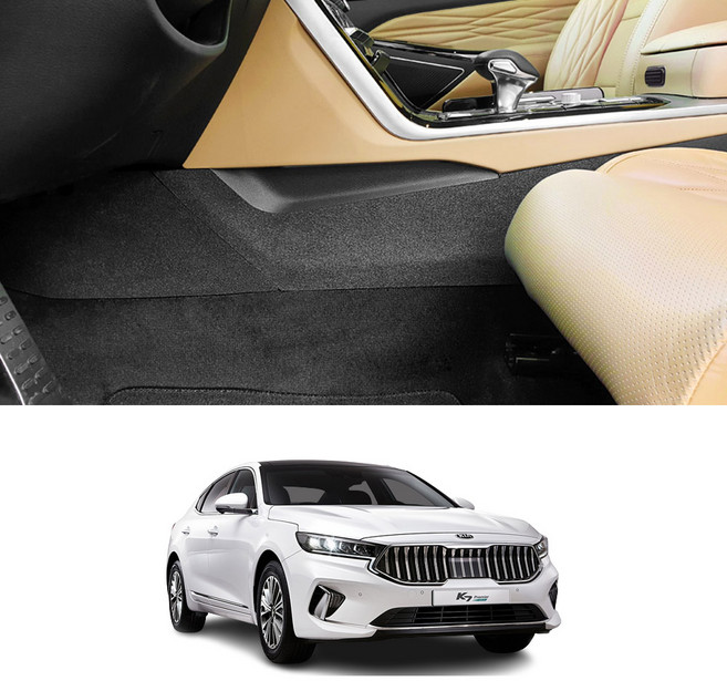 자동차 실내스크래치방지 부위별, K7프리미어 2019~2021 기어사이드커버 좌우1세트