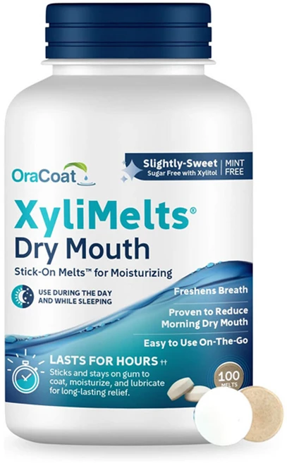 오라코트 자일리멜츠 무설탕 OraCoat XyliMelts 100정, 1개 - 쿠팡