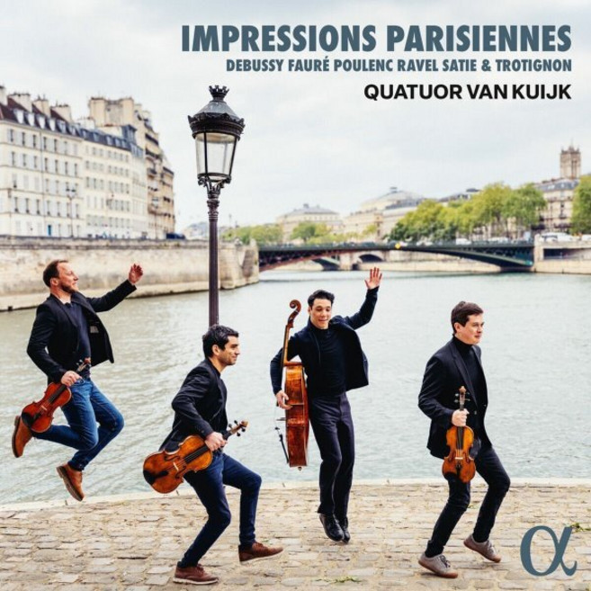 [CD] Quatuor van Kuijk 반 쿠이크 사중주단 현악 4중주 연주집 (Impressions Parisiennes) : 에릭 사티 / 라벨 / 포...