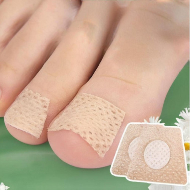 발가락 보호패치 손톱 발톱 스티커 고정 밴드 테이프, 1개