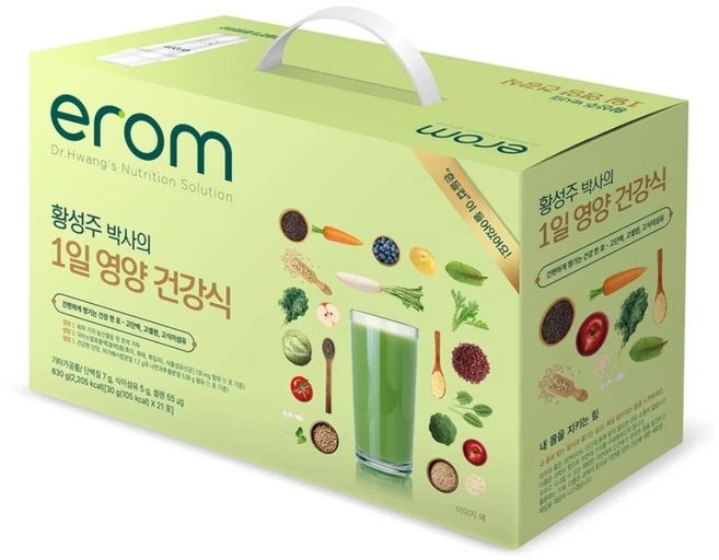 이롬 황성주 1일 영양건강식 30g x 21포, 630g, 1개 - 쿠팡