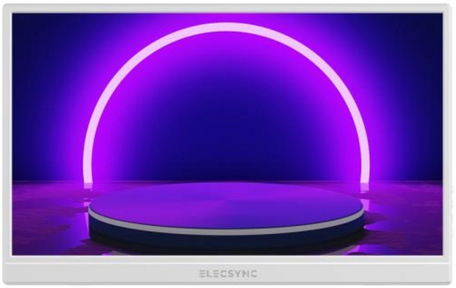 (일렉싱크) S15T 휴대용 모니터 FHD 터치 서브 보조 덱스 미러링 39.62cm 화이트, 39cm