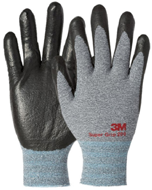 3M장갑 슈퍼그립200, 10개, 그레이