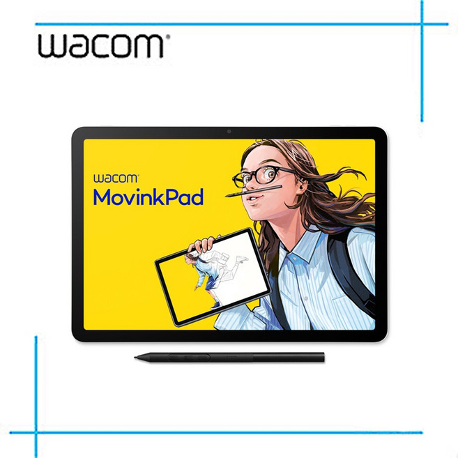 Wacom MovinkPad 11 繪圖平板電腦 - Wacom 旗艦店 現貨供應, 專用保護套,霧面防眩光貼膜(含貼)