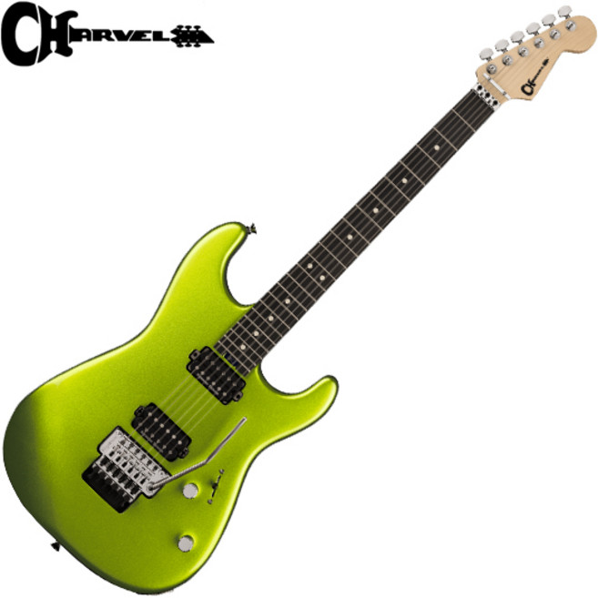 [Charvel] PRO-MOD San Dimas® Style 1 HH FR Ebony / 샤벨 일렉기타 - Lime Green Metallic