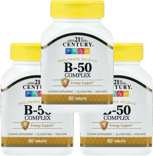 21st Century B-50 복합체 서방정 60정 3개 - 쿠팡