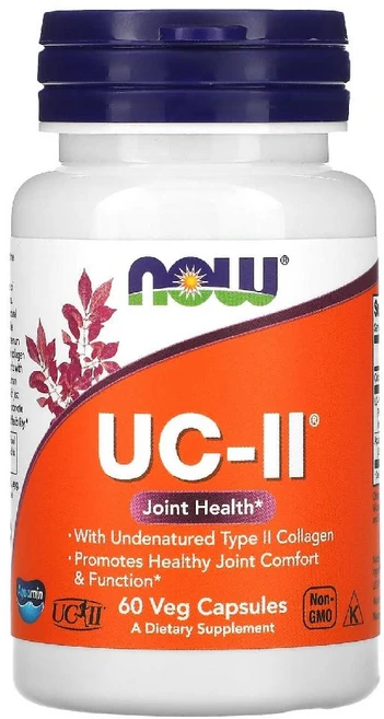 나우푸드 UC II 관절 건강 비변성 II형 콜라겐 함유 베지 캡슐 60정, 1개 - 쿠팡
