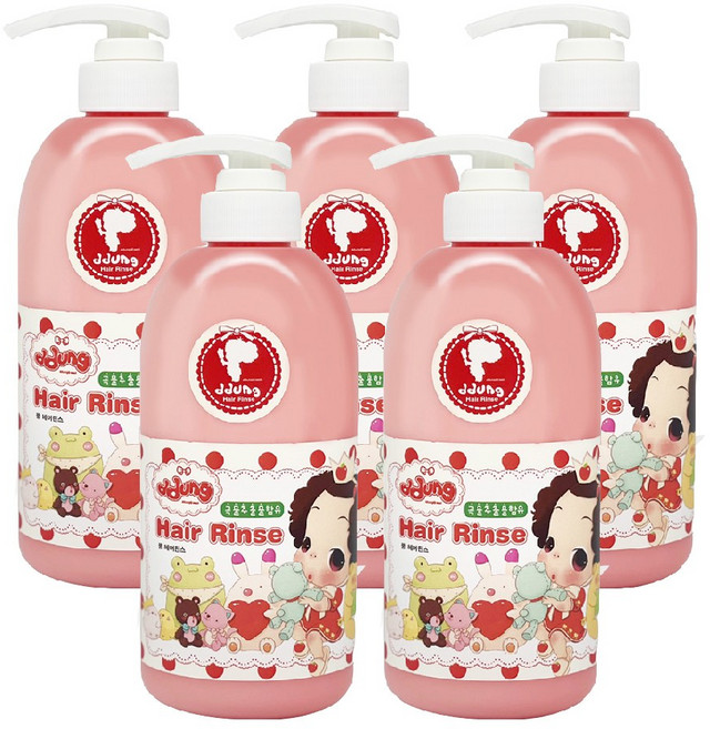 [뚱] 뚱베이비 린스, 500ml, 5개