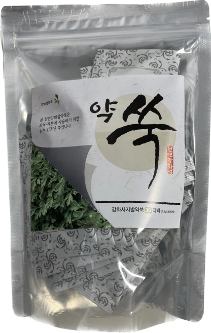 주센 강화사자발 좌욕 좌훈 반신욕 약쑥티백 1.5gX30, 1개 - 쿠팡