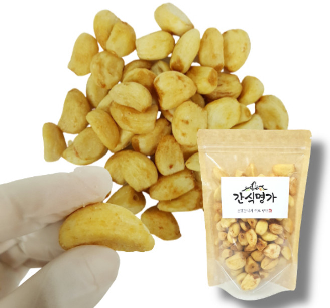 [간식명가] 동결건조 야채칩 믹스칩 18.통마늘칩, 130g, 1개