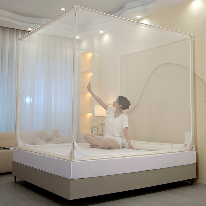 Luna Grace 고품격 대형모기장 모기장 360도 전방위 모기 차단 업그레이드 간편 설치