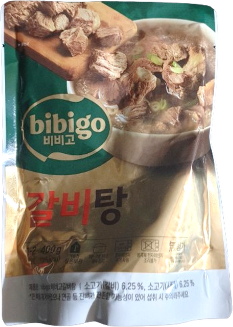CJ 제일제당 비비고 갈비탕, 400g, 162개