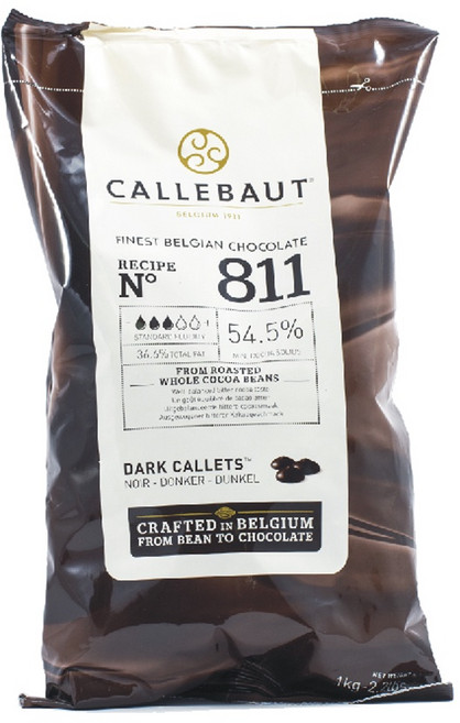 嘉麗寶 聖多美70% 苦甜巧克力鈕扣 2.5公斤, 1個, 54.5% 苦甜巧克力鈕扣_250g分裝