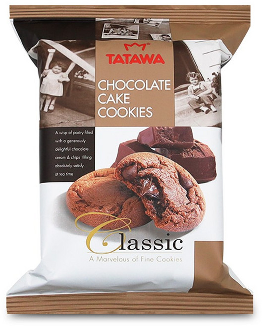 타타와 초콜릿 쿠키 60g 1박스 24개, 1.44kg