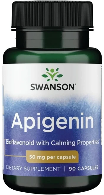 스완슨 아피제닌 아피게닌 50mg 90캡슐 Swanson Apigenin, 1개, 90정 - 쿠팡