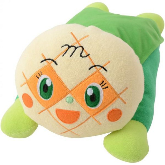 니시카와 호빵맨 메론빵소녀 안는 베개 인형 42x22, 단품, 1개