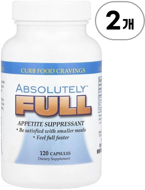 앱솔루트 뉴트리션 앱솔루틀리 풀 Absolute Nutrition Absolutely Full 120정, 2개 - 쿠팡