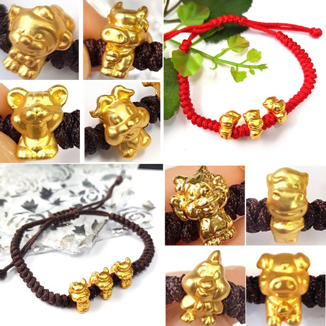 12지 매듭 띠팔찌 12간지 소원성취 팔찌 십이지팔찌