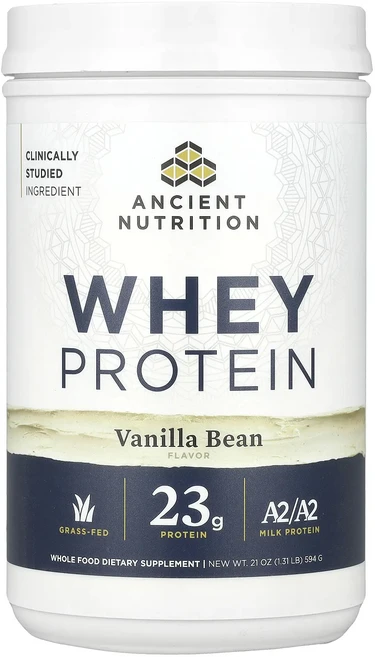 몸관리하세요 겨울입니다 Ancient Nutrition 유청 단백질 바닐라빈 594g(1.31lb) 특별관리진행, AncientNutrition유청단백질바닐라빈594g1, 594g, 1개 - 쿠팡