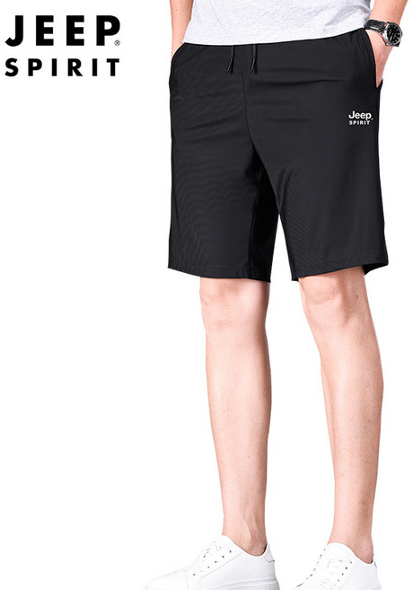 JEEP SPIRIT 지프 남성용 캐주얼 여름얇은 쿨 트레이닝 반바지 23MA783TR7270+사은품
