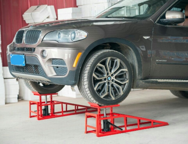 차량용 간이 리프트 연장판 자동차 받침대 정비소, 1개