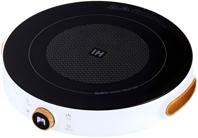 쿠킨 라운드 인덕션 레인지 1구, KEP-IH4000SKR, 일반형