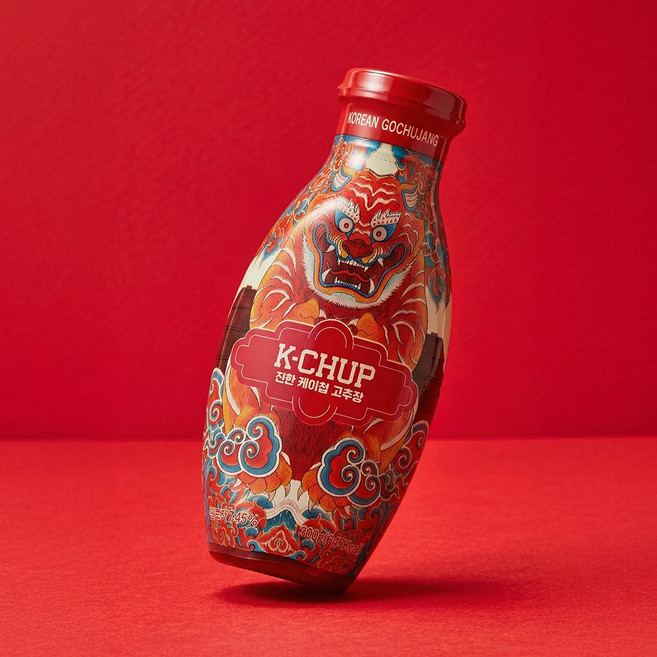 진한 케이첩 고추장 매콤 케이첩 고추장 비건, 300g, 1개