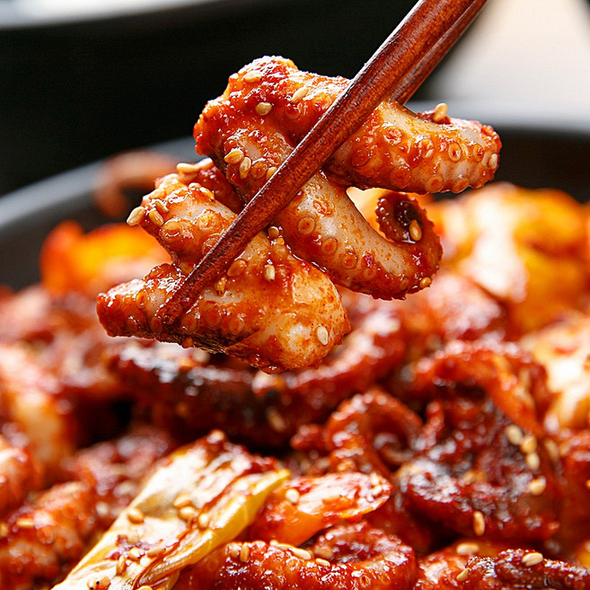 쿡대밥상 매콤쫄깃 통통한 쭈꾸미볶음, 1개, 300g