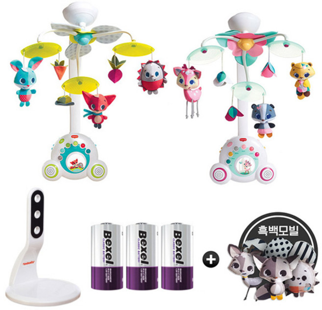 [정품 한글판] 타이니러브모빌 수더 메도우 데이즈/프린 테일즈 모빌 (건전지증정), 선택2.수더 프린 테일즈 모빌+(건전지), 1개