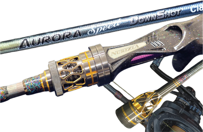 오로라스피드 광어 다운샷 180 / 광따로드 / 선상 낚시대 / 후지가이드 / 낚시대보호그립 증정, 오로라스피드 다운샷