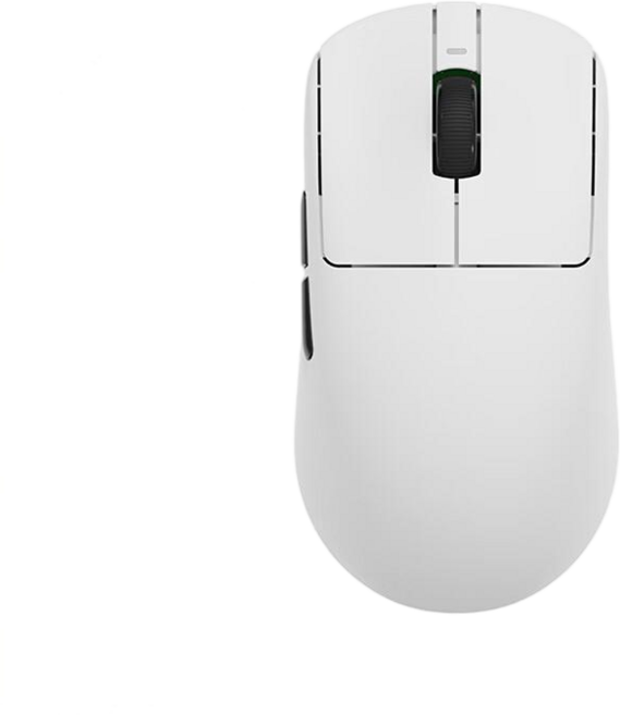R1 S 초경량 블루투스 무선 유선 게이밍 마우스, 화이트 단품, VXE