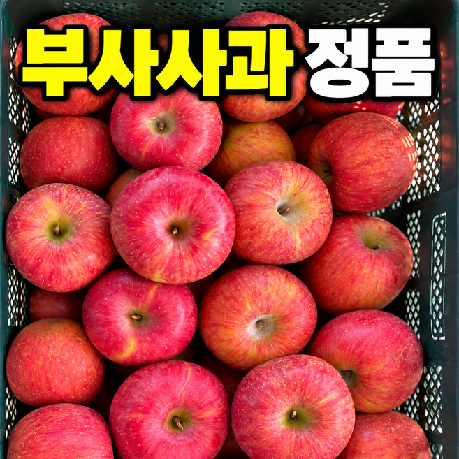 [최고품위] 특상급 청송 부사 사과, 1박스, 2kg 중과