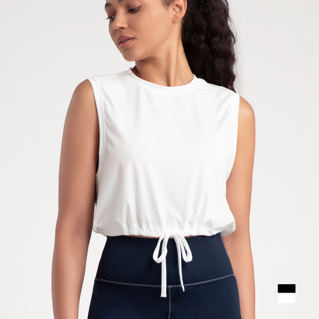 여성 헬스 필라테스 요가 나시 커버업 운동복 DA60-24JoYouth