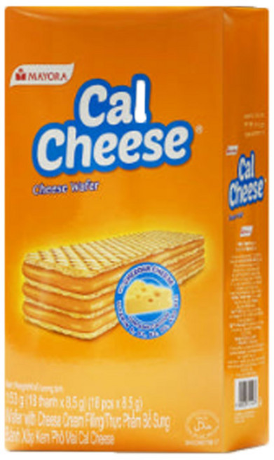 칼치즈 치즈 웨이퍼 18p, 153g, 2개