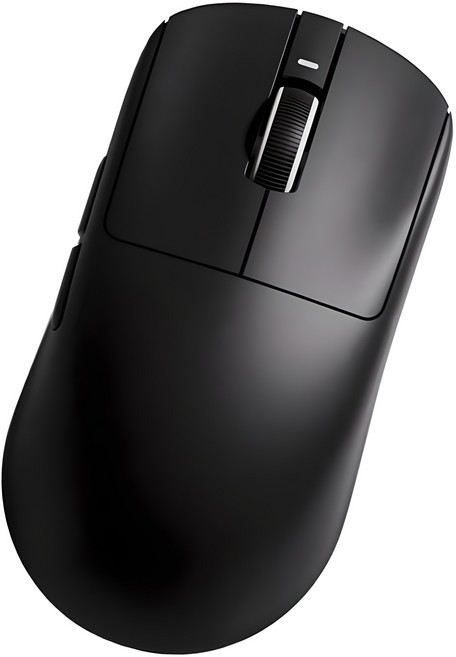 VXE 드래곤플라이 R1 SE + 긴 배터리 인체공학 무선 마우스, 블랙