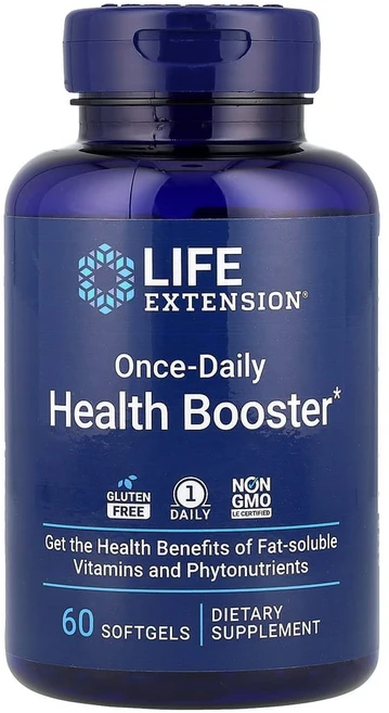 라이프익스텐션 Once-Daily Health Booster 소프트젤 60정, 1개 - 쿠팡