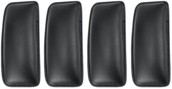 푹신 무릎 보호 쿠션패드 4개입, 블랙