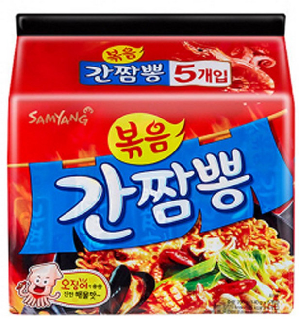 삼양 간짬뽕 140g 멀티5입 x8개