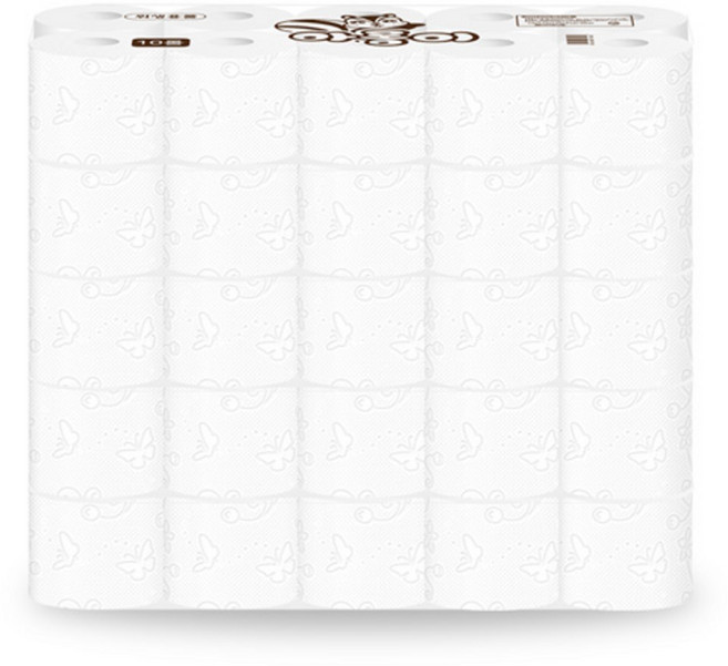 한아름산업 천연펄프 두루마리 아롱이 화장지 3겹 40M x 10롤 10개입 5개