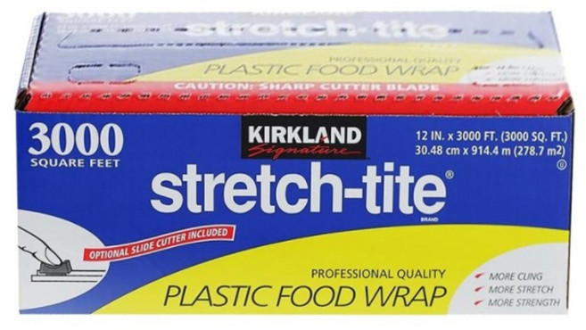 Kirkland Signature stretch-tite 保鮮膜, 1個, 一單最多1組
