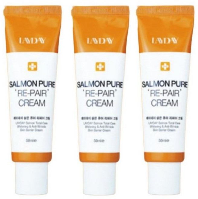 레이데이 살몬퓨어 리페어 크림, 3개, 50ml