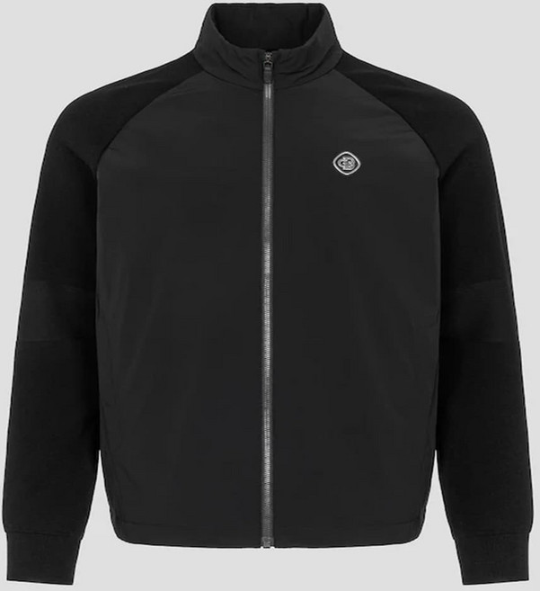 [국내백화점] 빈폴골프 SS26 Bunder 남성 니트 패딩 하이브리드 점퍼 블랙 정품