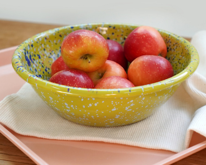 본에나멜웨어 법랑 아일랜드 브리즈 볼 20cm, 블루, 1개