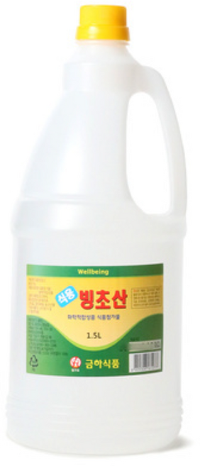 금하 식용빙초산, 1.5L, 4개