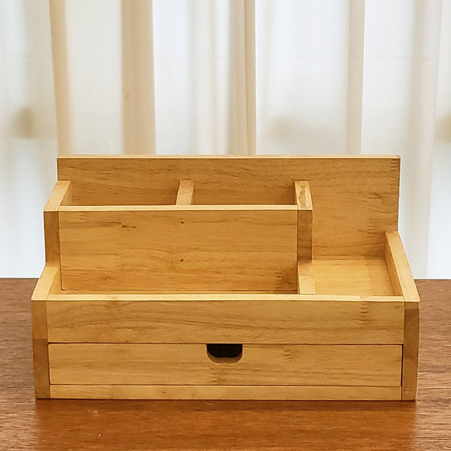 나무사랑 티박스 다용도수납함, 1개, 기본형