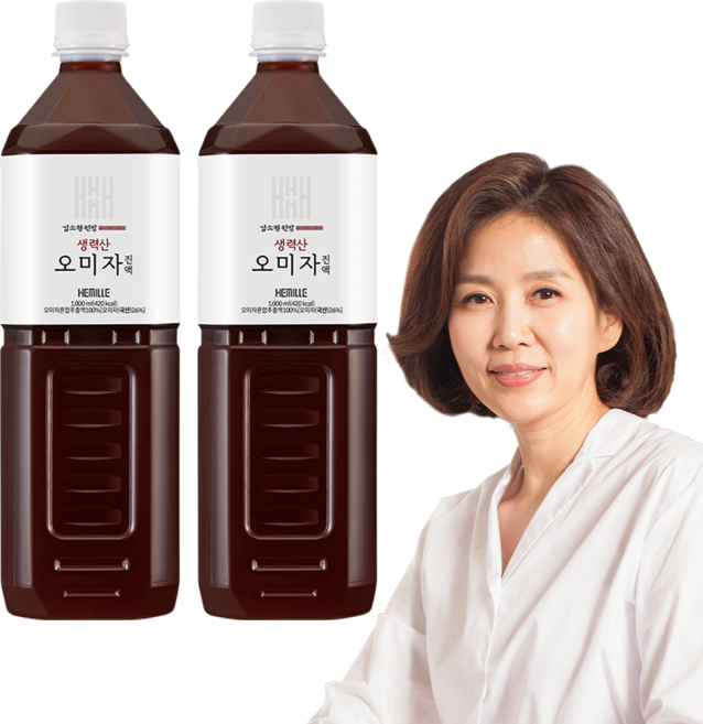 김소형원장 오미자청 문경 생력산 오미자원액, 1L, 1개입, 2개